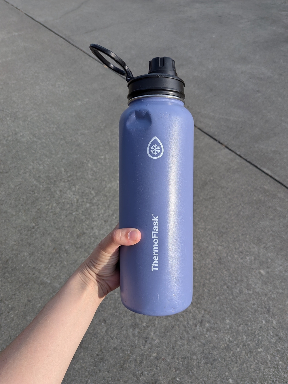 ThermoFlask Insulated Water Bottle in Lavender